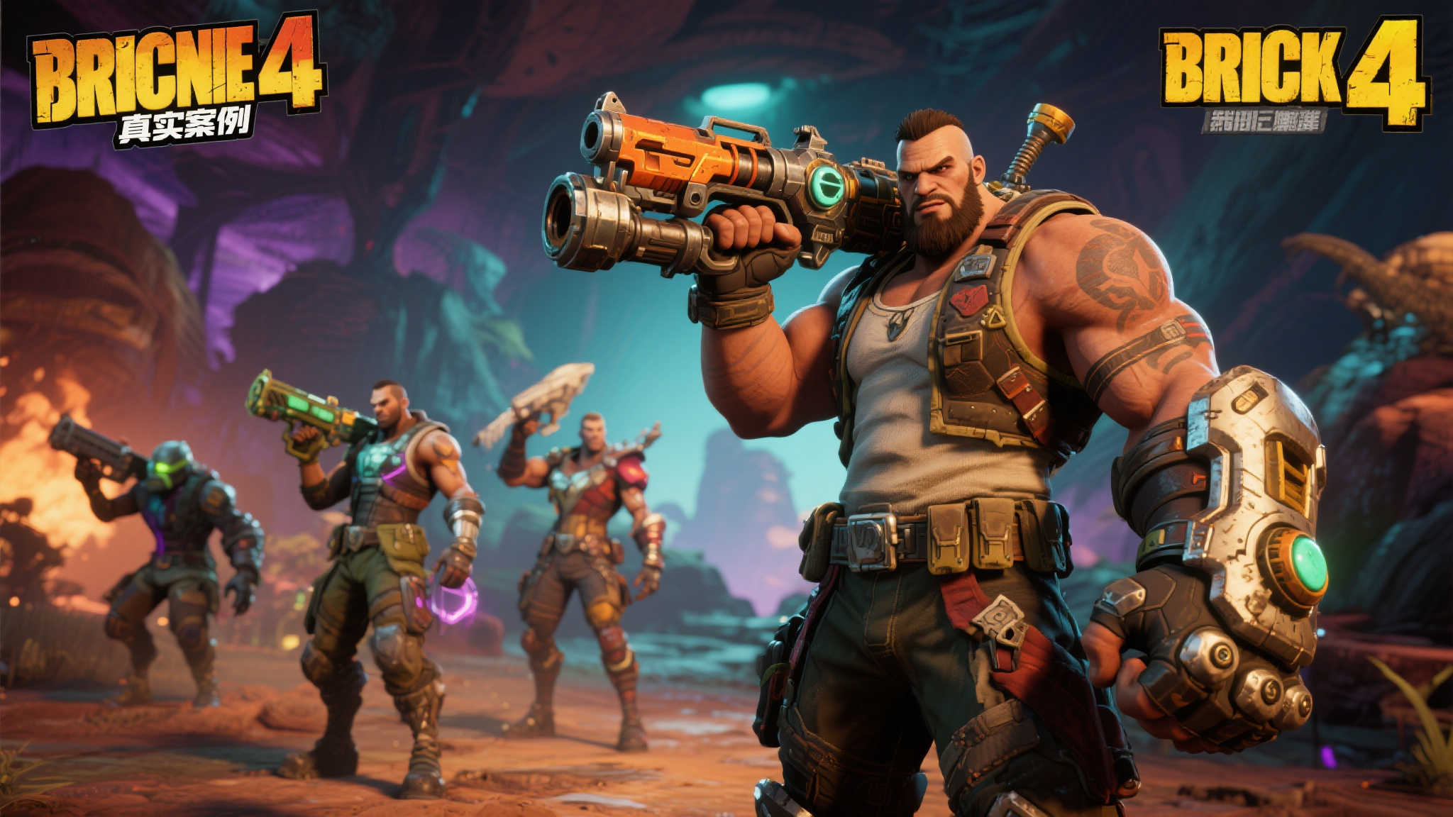 初次体验《无主之地4》，你会选择哪个角色？分享你的想法！