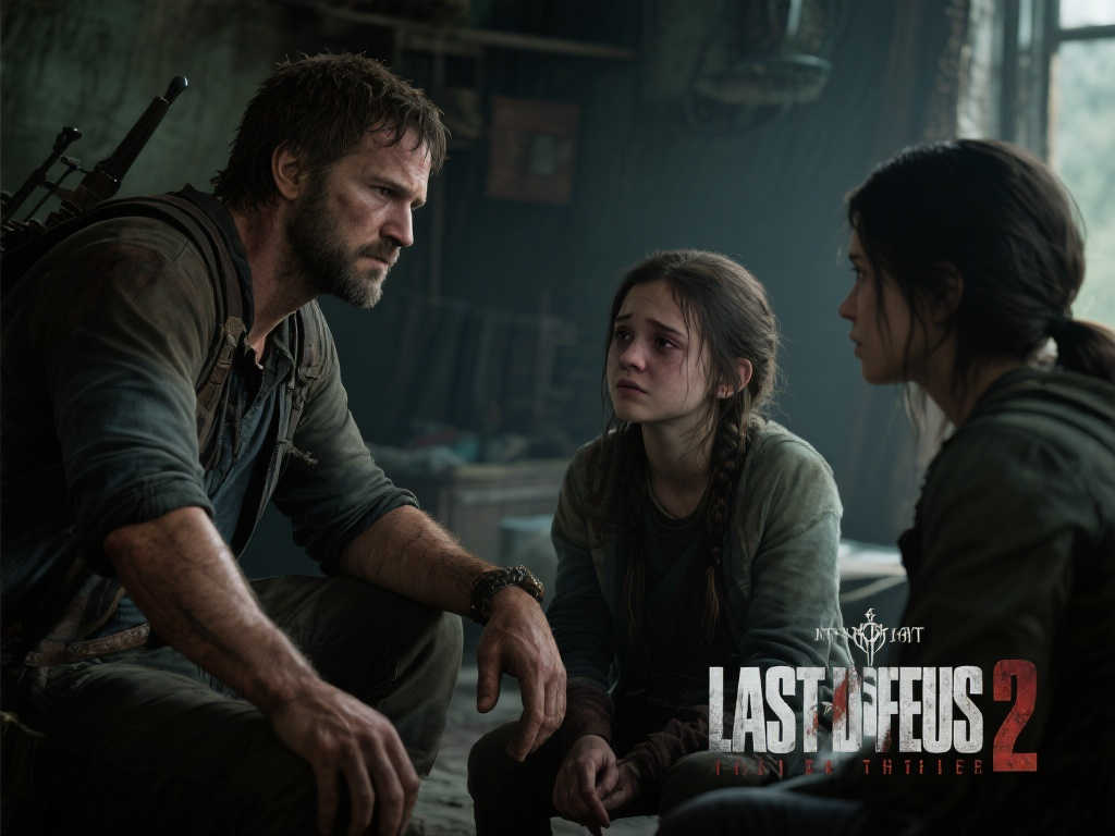 博主曝光《最后生还者2》真人剧拍摄花絮：乔尔与艾比、艾莉温馨相拥