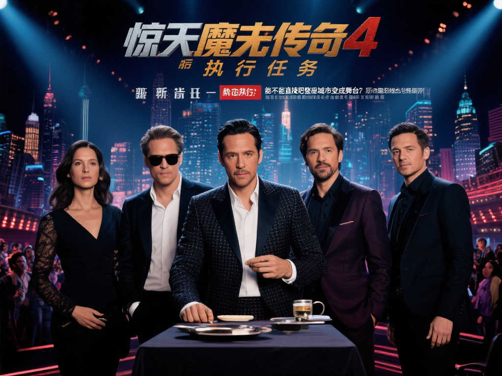 《惊天魔盗团4》正式启航!魔术与犯罪的传奇新篇章即将开启