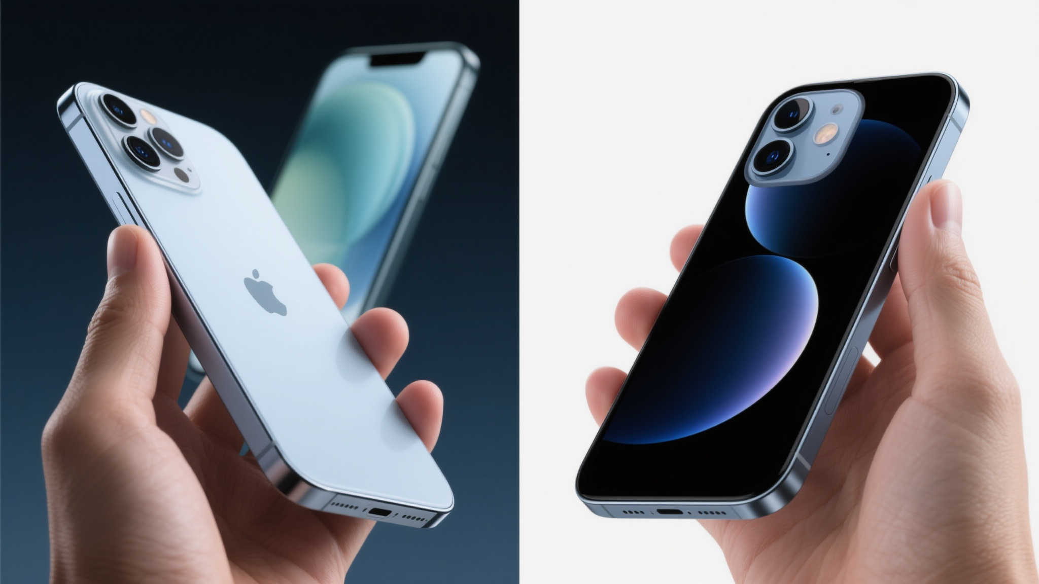 超薄震撼!iPhone 17 Air与iPhone 16P外观对比照流出