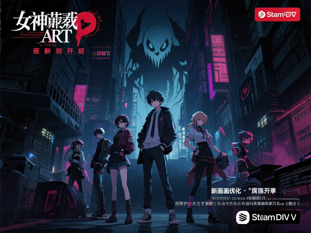 《女神异闻录:夜幕魅影》Steam平台4月25日震撼上线